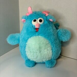 Lovely Chicken Fat Dundun Dungon Miniso Blue Plush Toy Dragon Stuffed Animal Kid